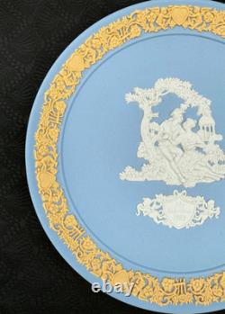 WEDGWOOD Jasperware VALENTINE's DAY Collection Tri-Color Plate, 1989 Ltd Ed