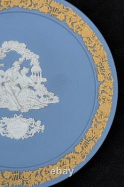 WEDGWOOD Jasperware VALENTINE's DAY Collection Tri-Color Plate, 1989 Ltd Ed