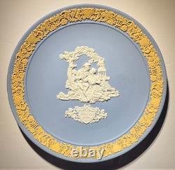 WEDGWOOD Jasperware VALENTINE's DAY Collection Tri-Color Plate, 1989 Ltd Ed