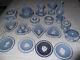 Wedgewood Blue Jasperware Ceramics Joblot Of 24 Items