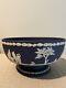 Wedgewood Cobalt Footed Large Bowl Antique