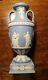 Wedgewood Jasperware Blue Rare Trophy Vase