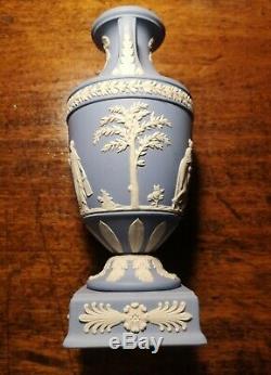 Wedgewood Jasperware Blue RARE Trophy Vase