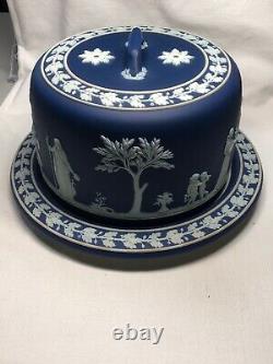 Wedgewood Jasperware Cheese Dome/cakestandvery Early In Great Condition