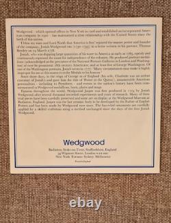 Wedgewood Jasperware President's Plate. Limited Edition 1976 Bicentenial. Boxed