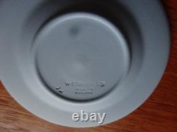 Wedgewood Miniature Tea Set Jasperware Blue Vintage Full Set plus Posy Vase