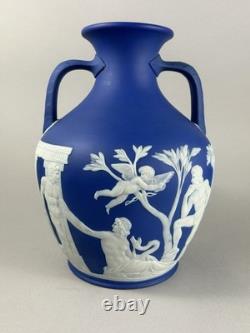 Wedgwood 19thC Jasperware Portland Vase 25cm Phrygian Cap Classical