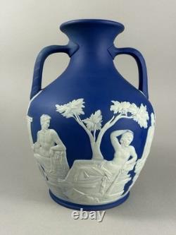 Wedgwood 19thC Jasperware Portland Vase 25cm Phrygian Cap Classical