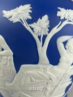 Wedgwood 19thC Jasperware Portland Vase 25cm Phrygian Cap Classical