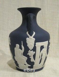 Wedgwood 6 Dark Blue Jasperware Portland Vase