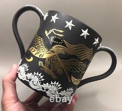 Wedgwood American Bicentennial Loving Cup Designed by Richard Guyatt, 1976