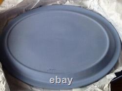 Wedgwood Anti Slavery Oval Plaque Am I Not A Man And A Brother Jasperware BOXED