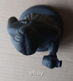 Wedgwood BLACK BASALT Large JOSIAH WEDGWOOD FRS FIGURINE
