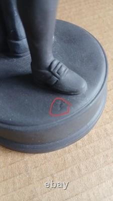 Wedgwood BLACK BASALT Large JOSIAH WEDGWOOD FRS FIGURINE
