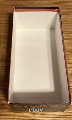 Wedgwood BLACK & TERRACOTTA Jasperware EGYPTIAN Square Bottle Vase With Orig Box