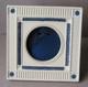 Wedgwood Black & Yellow Basalt Jasper Library Collection Artemis Picture Frame