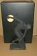 Wedgwood Black & Yellow Jasperware Olympic Discus Thrower Figure 2012 Boxed