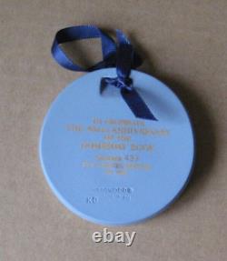 Wedgwood BLUE Jasperware Domesday Medallion Limited Edition