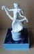 Wedgwood Blue Jasperware Large Laurel Garland Dancing Hours Figure Ltd Edition