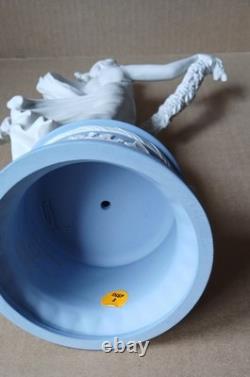 Wedgwood BLUE Jasperware Large LAUREL GARLAND Dancing Hours FIGURE Ltd Edition