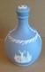 Wedgwood Blue Jasperware Scottish Glenfiddich Whisky Large Bottle