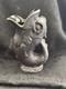 Wedgwood Black Basalt Gurgle Fish Dolphin Jug 1977, Excellent Condition