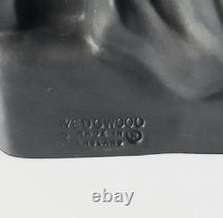 Wedgwood Black Basalt Jasper Shakespeare Figure jasperware