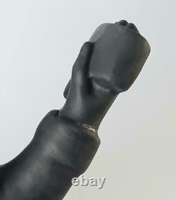 Wedgwood Black Basalt Jasper Shakespeare Figure jasperware