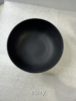 Wedgwood Black Basalt Jasperware Decorative Bowl Greek Mythology Figures read