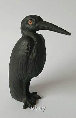 Wedgwood Black Basalt Jasperware Heron Figure