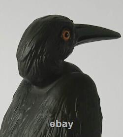 Wedgwood Black Basalt Jasperware Heron Figure