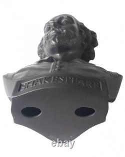 Wedgwood Black Basalt Jasperware Shakespeare Bust / Figure