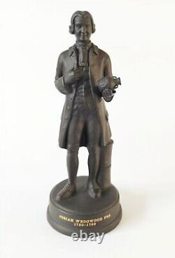 Wedgwood Black Basalt Josiah Wedgwood Statuette No. 1991 Figure