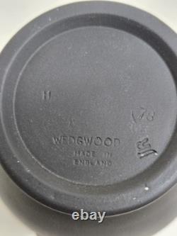 Wedgwood Black Jasper Ware And Terracotta Egyptian style Vase