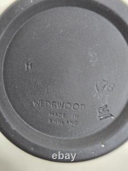 Wedgwood Black Jasper Ware And Terracotta Egyptian style Vase