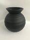 Wedgwood Black Jasper Ware Nick Munro Vase In Excellent Condition