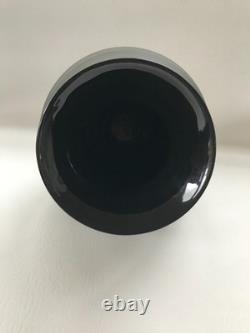 Wedgwood Black Jasper ware Nick Munro vase in excellent condition