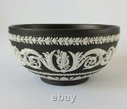 Wedgwood Black Jasperware Arabeque Bowl