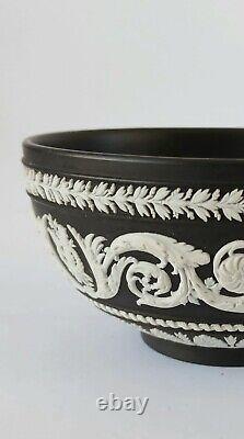 Wedgwood Black Jasperware Arabeque Bowl