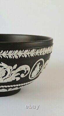 Wedgwood Black Jasperware Arabeque Bowl