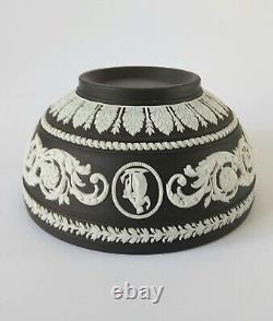 Wedgwood Black Jasperware Arabeque Bowl