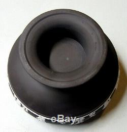 Wedgwood Black Jasperware Basalt Footed Imperial Bowl