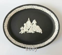 Wedgwood Black Jasperware Tray Infant Academy