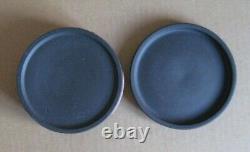 Wedgwood Black & Terracotta Jasperware Egyptian Round Box