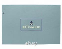 Wedgwood Black and White Oval Jasperware Edward VIII Tray Boxed