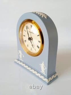 Wedgwood Blue Jasper Clock Dancing Hours Boxed jasperware