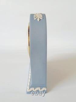 Wedgwood Blue Jasper Clock Dancing Hours Boxed jasperware