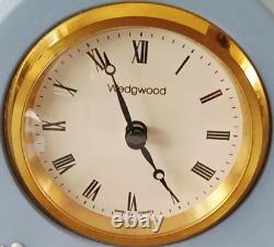 Wedgwood Blue Jasper Clock Dancing Hours Boxed jasperware