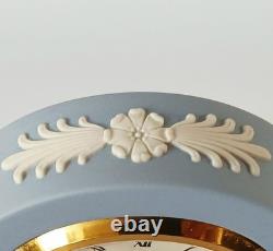 Wedgwood Blue Jasper Clock Dancing Hours Boxed jasperware