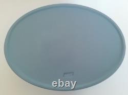 Wedgwood Blue Jasper Trinket Box Blind Mans Buff jasperware